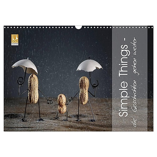 Simple Things - die Geschichten gehen weiter (Wandkalender 2024 DIN A3 quer), CALVENDO Monatskalender, Nailia Schwarz
