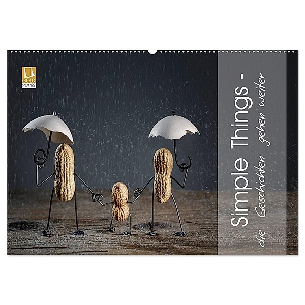 Simple Things - die Geschichten gehen weiter (Wandkalender 2024 DIN A2 quer), CALVENDO Monatskalender, Nailia Schwarz