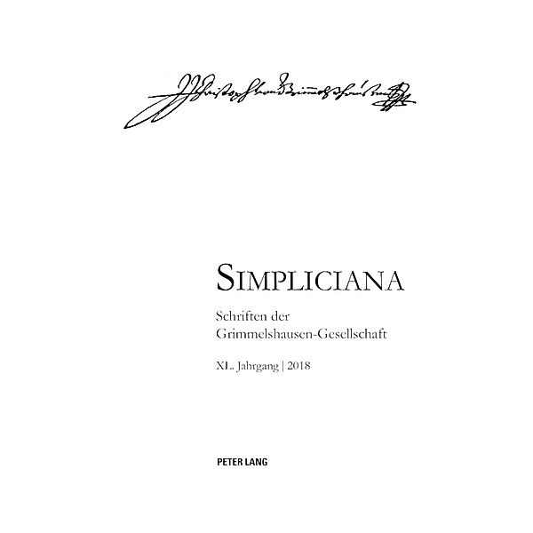 Simpliciana XL (2018)