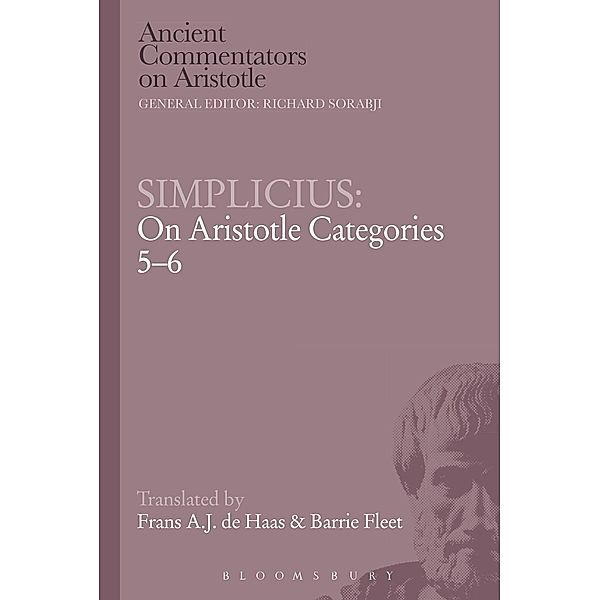 Simplicius: On Aristotle Categories 5-6, Barrie Fleet, Frans De Haas