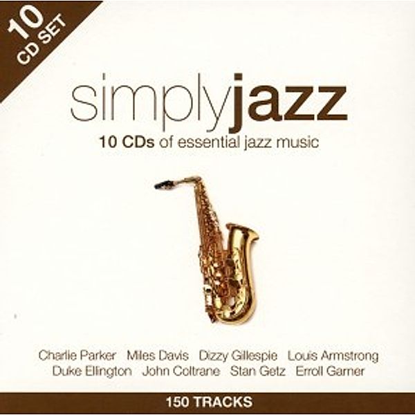 Simply Jazz (10cd), Diverse Interpreten