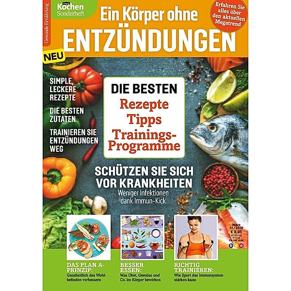 Simply Kochen Sonderheft - Ein Körper ohne Entzündungen, Oliver Buss