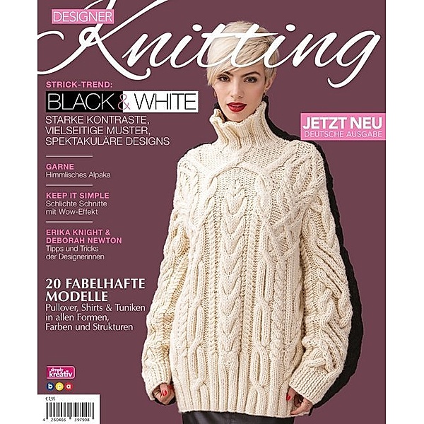 simply kreativ / Designer Knitting: Strick-Trend: BLACK & WHITE, Oliver Buss