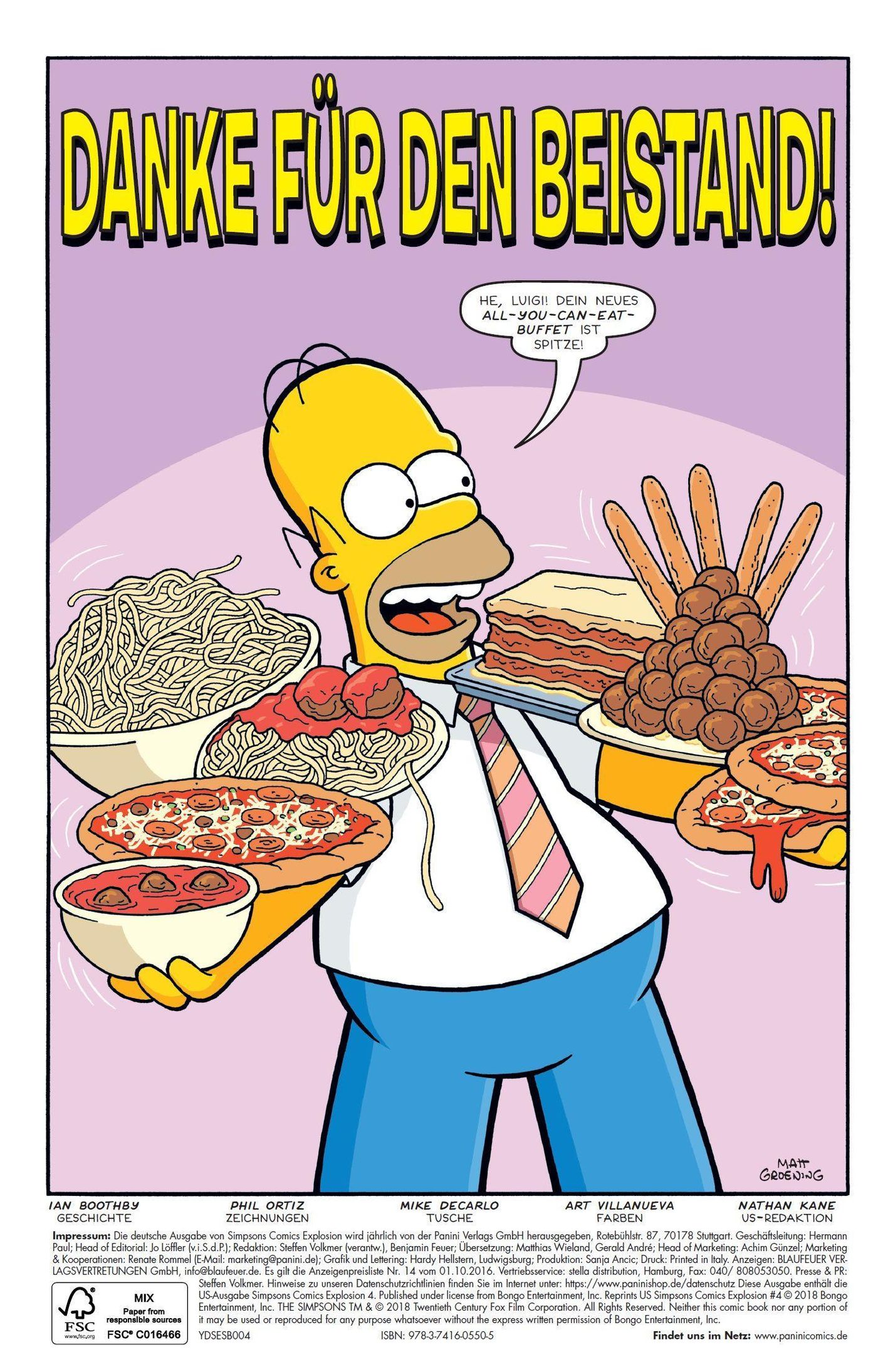 Simpsons Comics Explosion Buch Versandkostenfrei Bei Weltbild De
