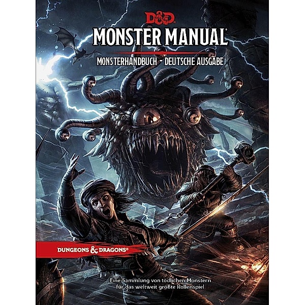 Sims, C: Dungeons & Dragons Monster Manual - Monsterhandbuch, Peter Lee, Jame
