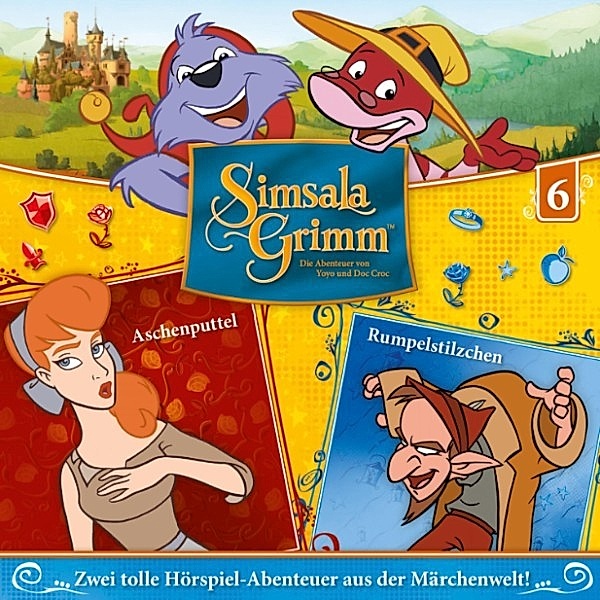 Simsala Grimm - 6 - 06: Aschenputtel / Rumpelstilzchen, Ralph Trommer, Jörn Schröder