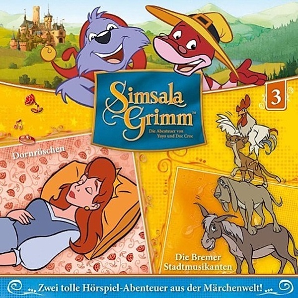 SimsalaGrimm - 3 - Dornröschen, Die Bremer Stadtmusikanten, SimsalaGrimm