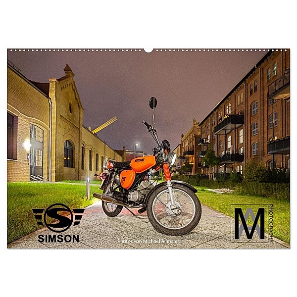 Simson S51c (Wandkalender 2024 DIN A2 quer), CALVENDO Monatskalender, Michael Allmaier / PhotoArt Allmaier / MA-Photography
