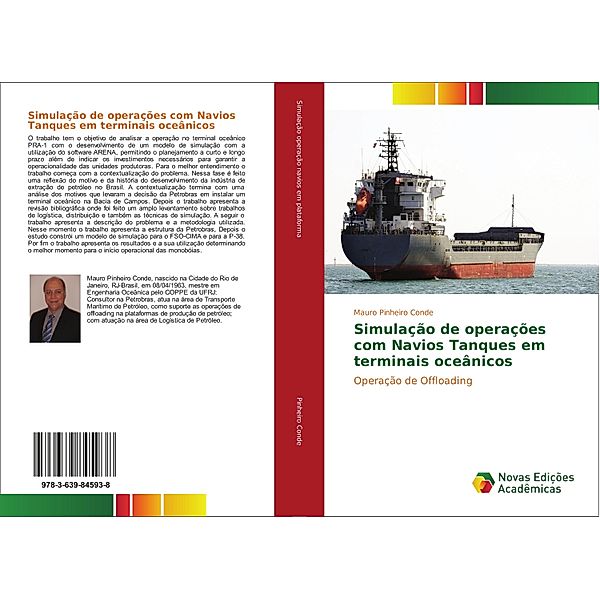 Simulação de operações com Navios Tanques em terminais oceânicos, Mauro Pinheiro Conde