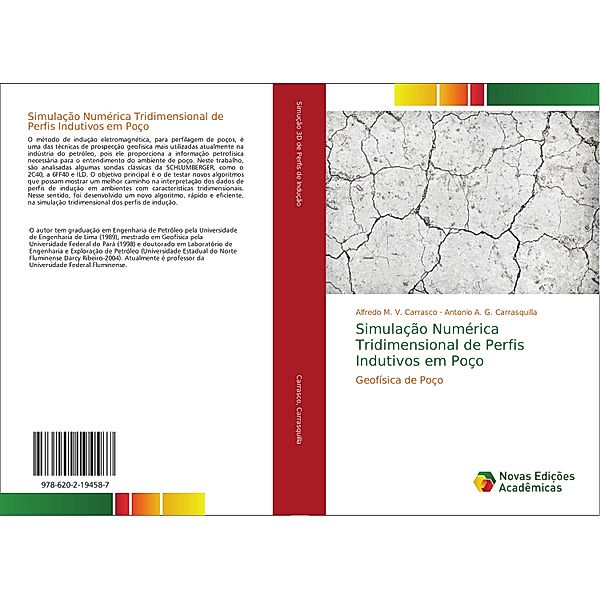 Simulação Numérica Tridimensional de Perfis Indutivos em Poço, Alfredo M. V. Carrasco, Antonio A. G. Carrasquilla