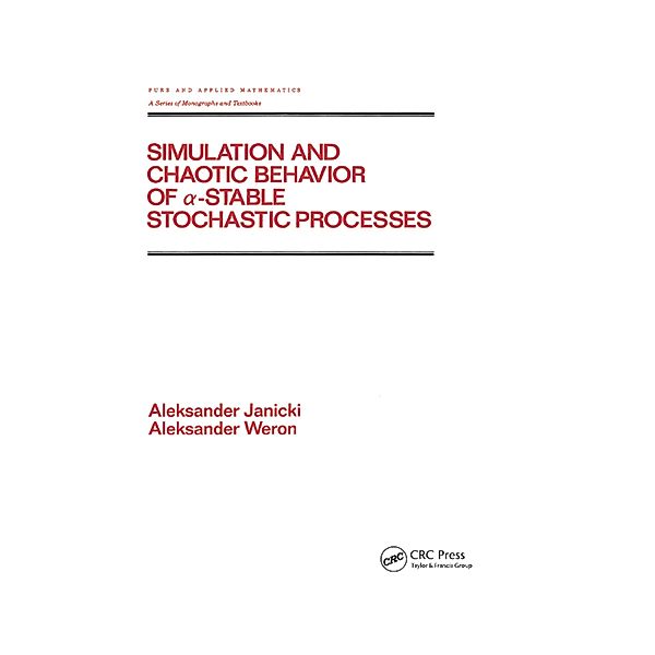 Simulation and Chaotic Behavior of Alpha-stable Stochastic Processes, Aleksand Janicki, A. Weron