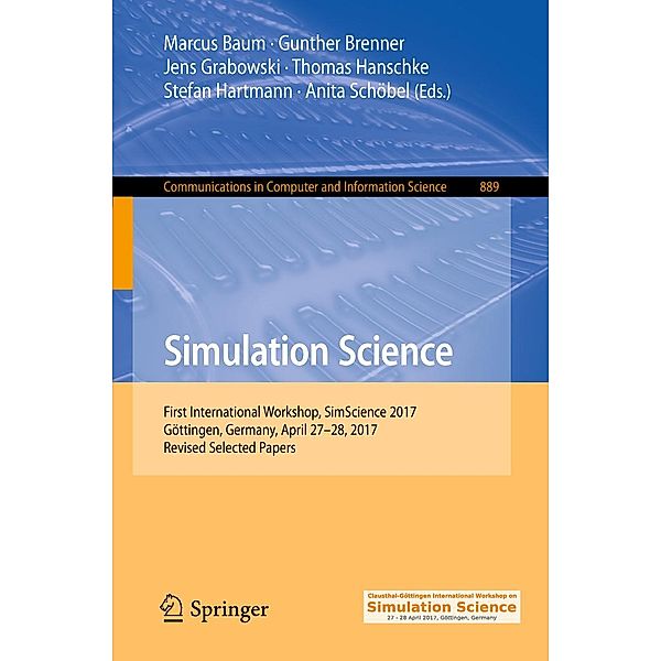 Simulation Science / Communications in Computer and Information Science Bd.889