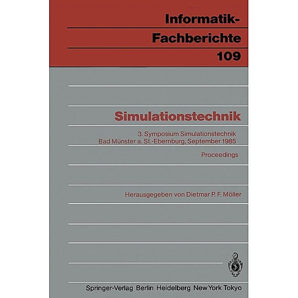 Simulationstechnik / Informatik-Fachberichte Bd.109