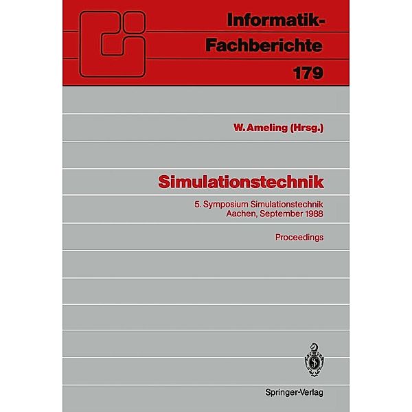 Simulationstechnik / Informatik-Fachberichte Bd.179