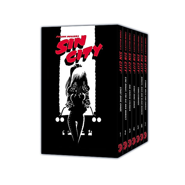 Sin City - Black Edition: Sammelschuber, Frank Miller