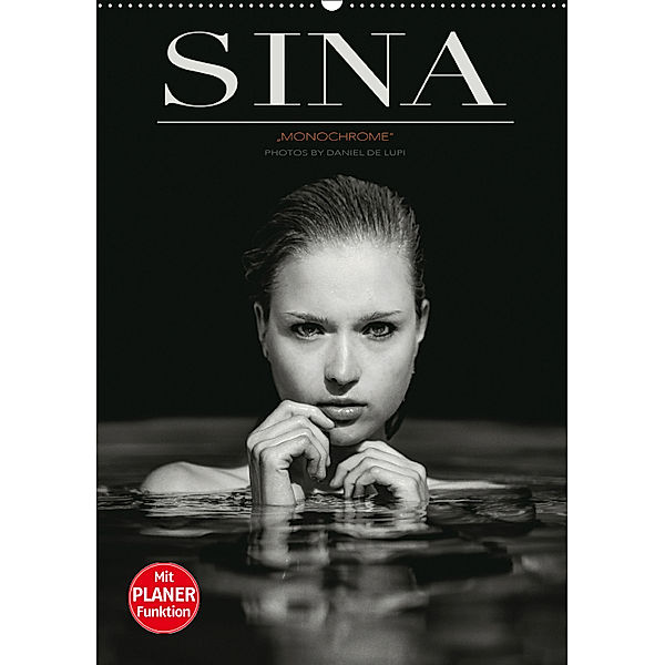 SINA monochrome by Daniel De Lupi (Wandkalender 2019 DIN A2 hoch), Daniel De Lupi