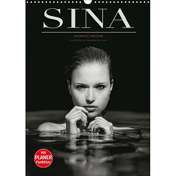 SINA monochrome by Daniel De Lupi (Wandkalender 2020 DIN A3 hoch), Daniel De Lupi