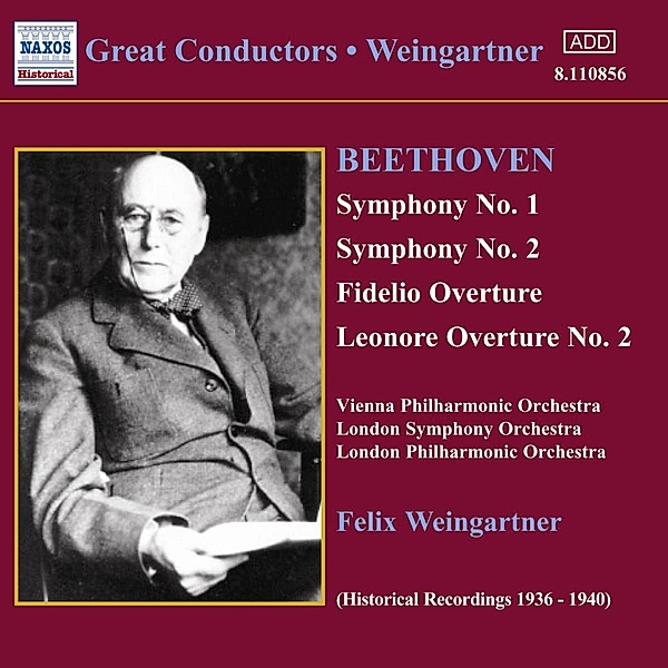 Sinfonie 1+2/Ouvertüren, Felix Weingartner