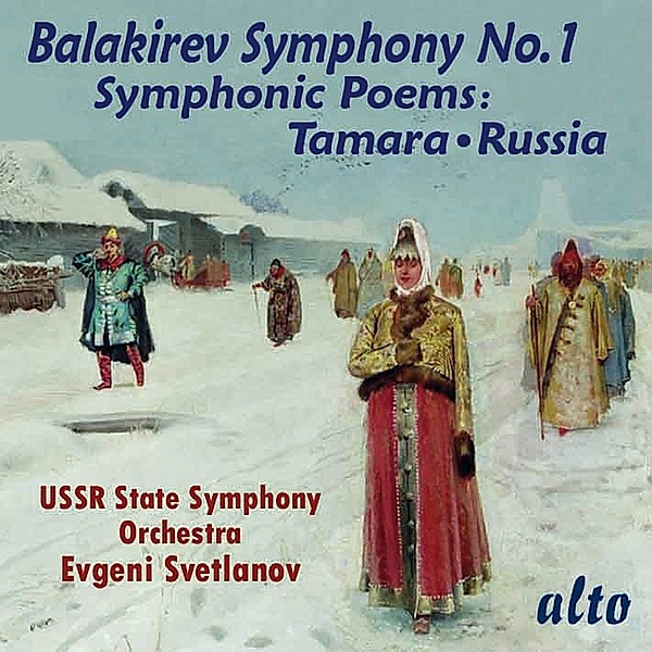 Sinfonie 1/Symphonic Poems, E. Svetlanov, USSR State SO