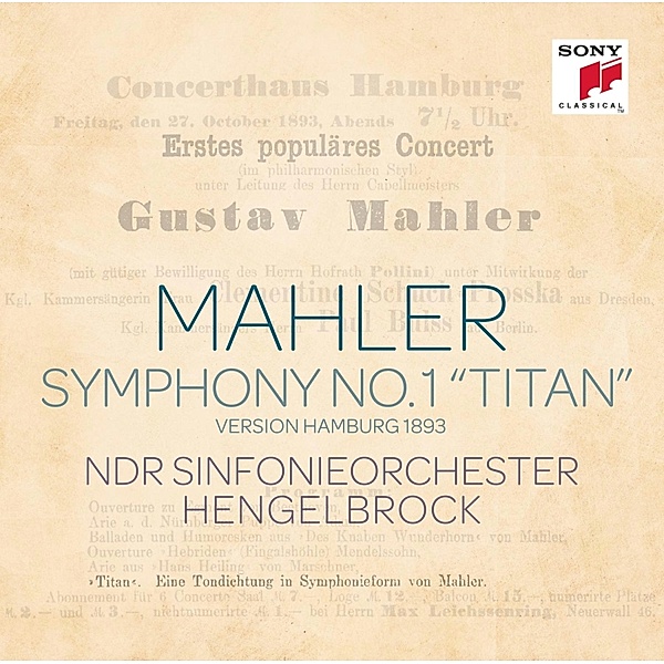 Sinfonie 1 Titan (Version Hamburg 1893), Gustav Mahler