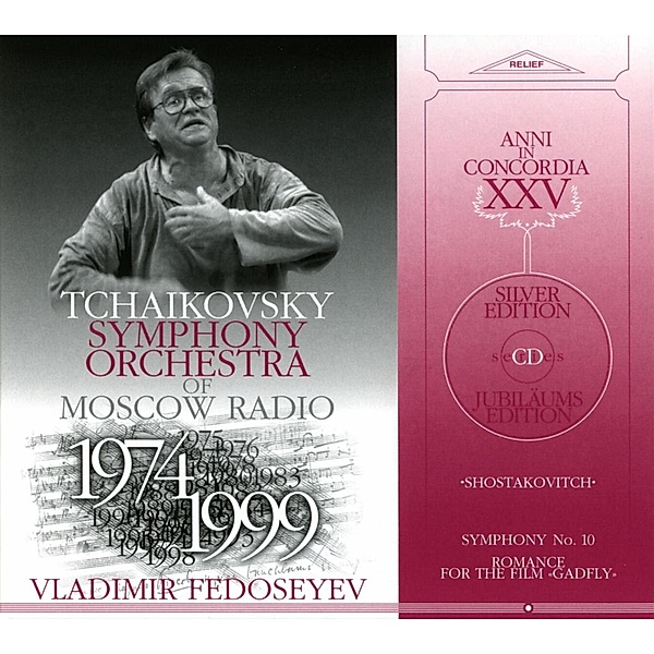 Sinfonie 10/Romance For The Film Gadfly, Fedoseyev, Tschaikovsky Symphony Orchestra