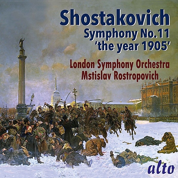 Sinfonie 11 The Year 1905, Mstislav Rostopowitsch, Lso