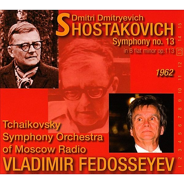 Sinfonie 13 Babi Yar, Fedosseyev, Tschaikowsky SO of Moscow Radio