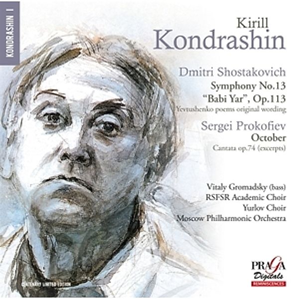 Sinfonie 13/Babi Yar/Oktober, Moscow Philh.Orch., Kondrachine, Gromadsky