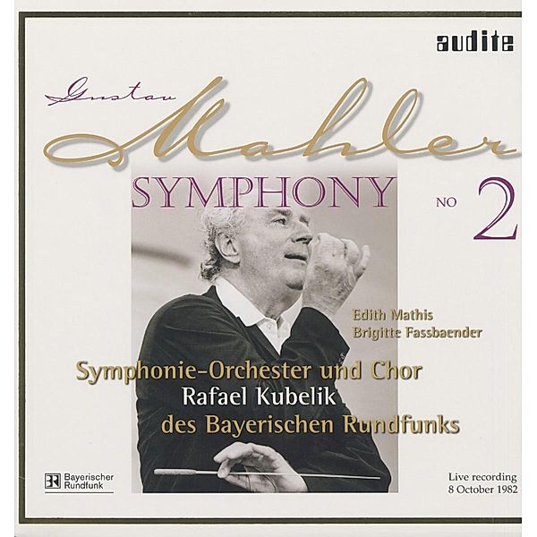 Sinfonie 2-Live Recording 08.10.1982 (Vinyl), Mathis, Fassbaender, Kubelik, BRSO