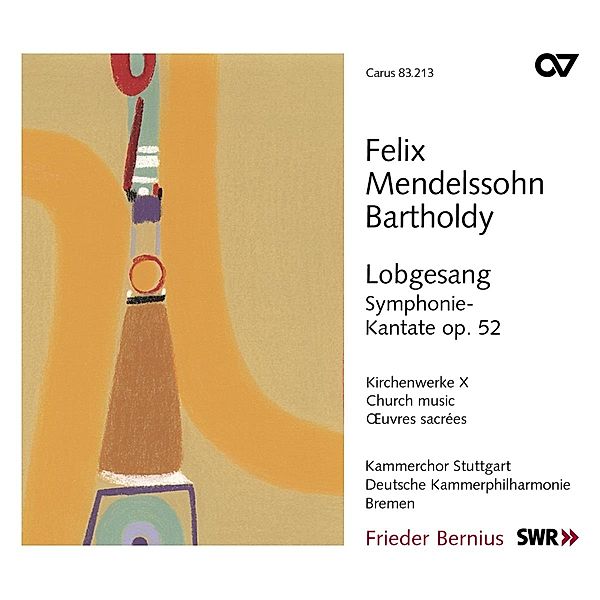 Sinfonie 2 Lobgesang-Kirchenwerke Vol.10, Bernius, Kammerchor Stuttgart, Deutsche KP Bremen