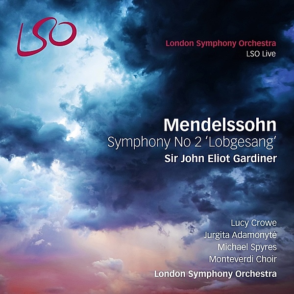 Sinfonie 2 Lobgesang (SACD+Audio Blu-ray), Crowe, Adamonyté, Spyres, Gardiner, Lso