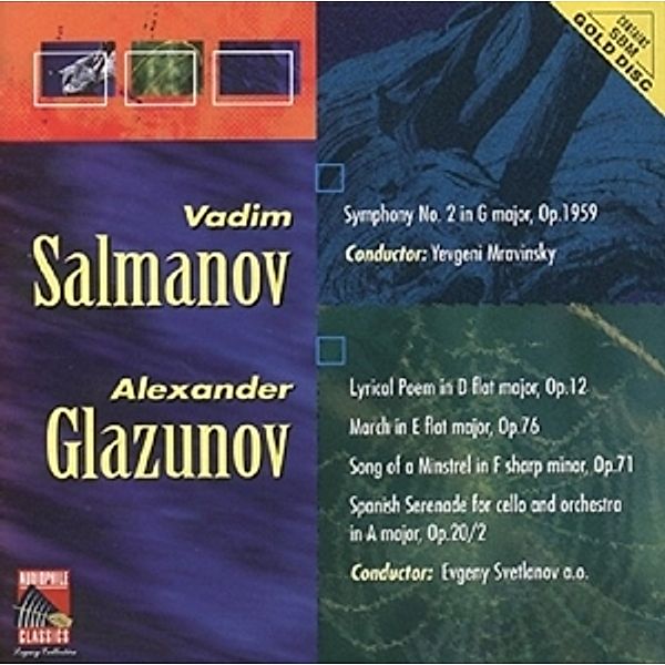 Sinfonie 2/Lyrical Poem Op.12, Vadim Salmanov, Alexander Glazunov