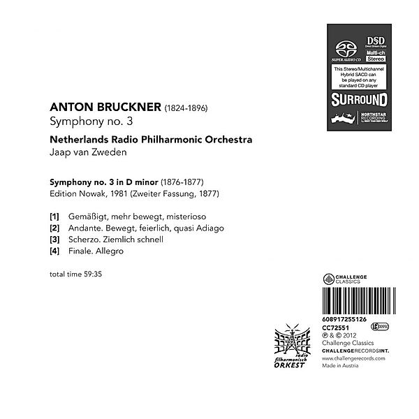 Sinfonie 3, Anton Bruckner