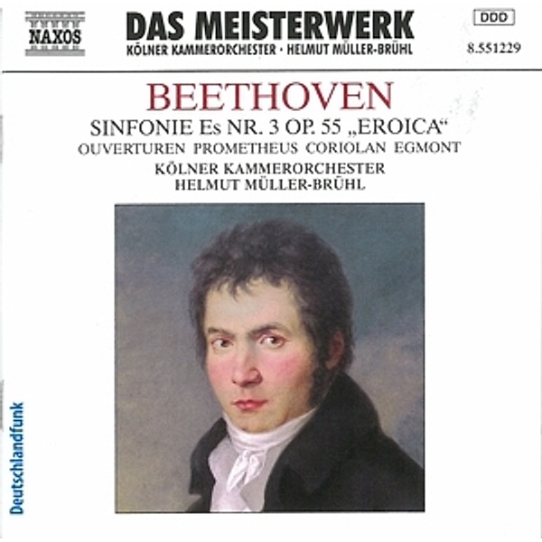 Sinfonie 3/Ouvertüren, Helmut Müller-Brühl, Kölner Kammerorchester