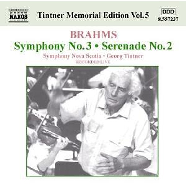 Sinfonie 3/Serenade 2, Georg Tintner, SO Nova Scotia