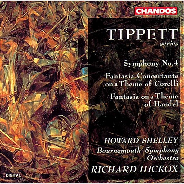 Sinfonie 4/Fantasia On A Theme, Shelley, Hickox, Boso