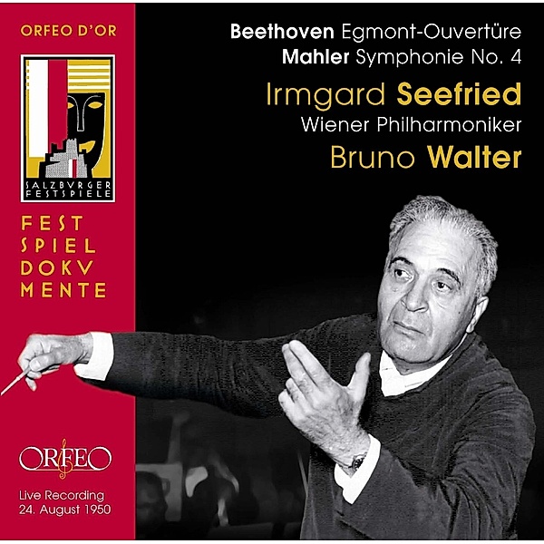 Sinfonie 4 G-Dur,Egmont Ouvertüre, Irmgard Seefried, Wpo, Bruno Walter
