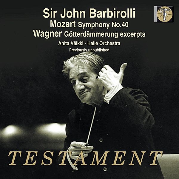 Sinfonie 40 K.550/Götterdämmerung (Az), Välkki, Barbirolli, Hallé Orchestra