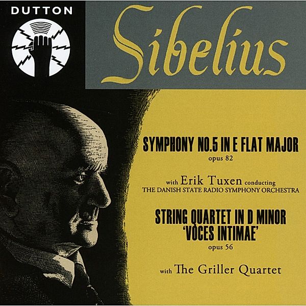 Sinfonie 5 Op.82/String Quart.Op.56, Danish State Radio SO, Tuxen, Griller Quartet