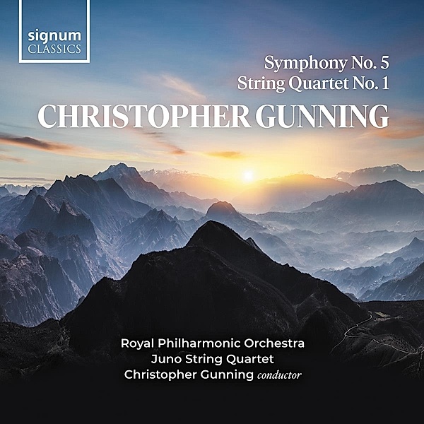 Sinfonie 5/Streichquartett 1, Gunning, Royal Po, The Juno Quartet
