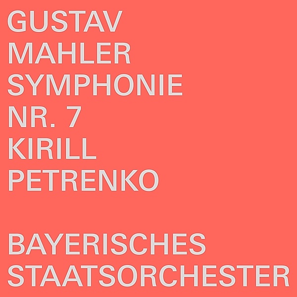 Sinfonie 7, Gustav Mahler