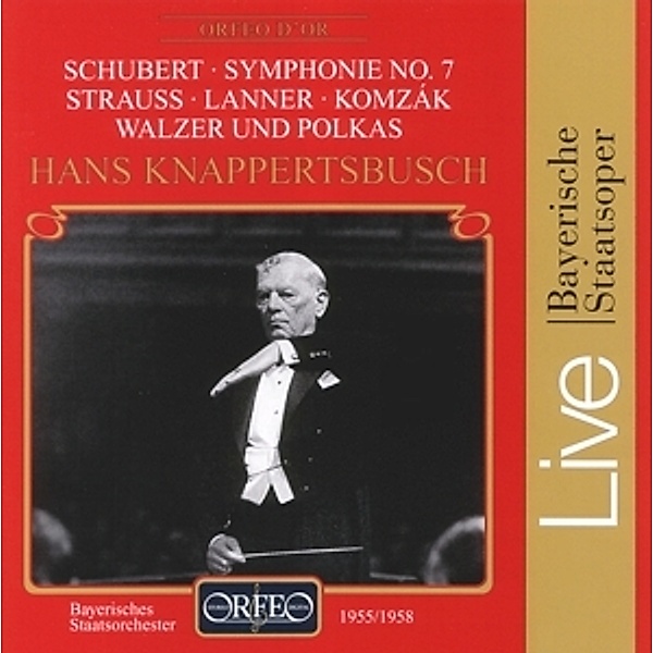 Sinfonie 7 H-Moll D 759/Walzer Und Polkas, Knappertsbusch, Bsom