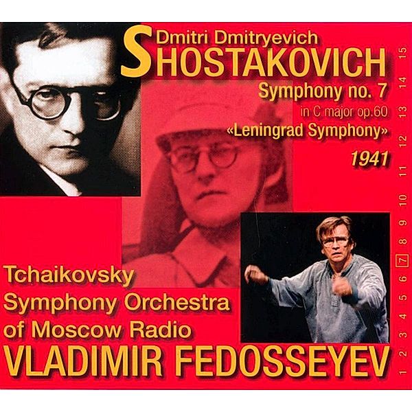 Sinfonie 7 Leningrad, Fedoseyev, Tschaikovsky Symphony Orchestra