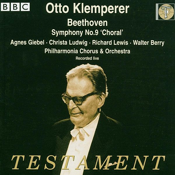 Sinfonie 9, Otto Klemperer, Giebel, Ludwig, Lewis, Berry