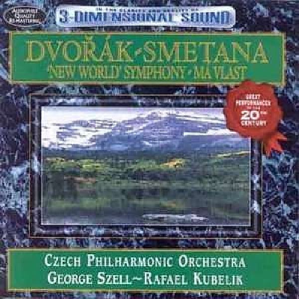 Sinfonie 9 New World & Ma Vlast (Mein Vaterland), George Szell, Rafael Kubelik, Czech Philharmonic