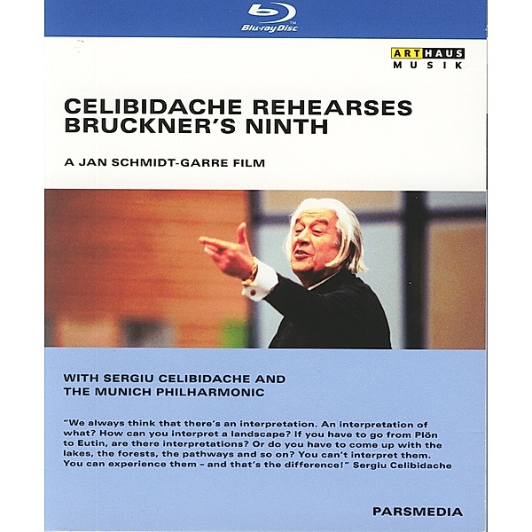 Sinfonie 9 Rehearsal, Sergiu Celibidache, Münchner PO