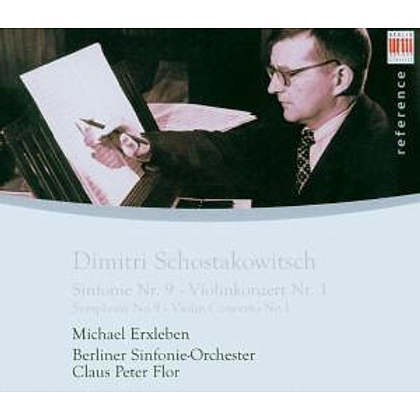 Sinfonie 9/Violinkonzert 1, Erxleben, Flor, Bso
