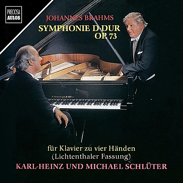 Sinfonie D-Dur op.73 für Klavier zu 4 Händen, Karl-heinz Schlüter, Michael Schlüter