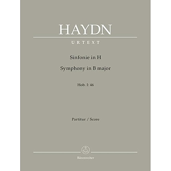 Sinfonie in H Hob. I:46, Joseph Haydn