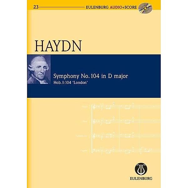 Sinfonie Nr.104 D-Dur Hob.I:104 (London, Salomon), Studienpartitur u. Audio-CD, "Salomon" Sinfonie Nr. 104 D-Dur